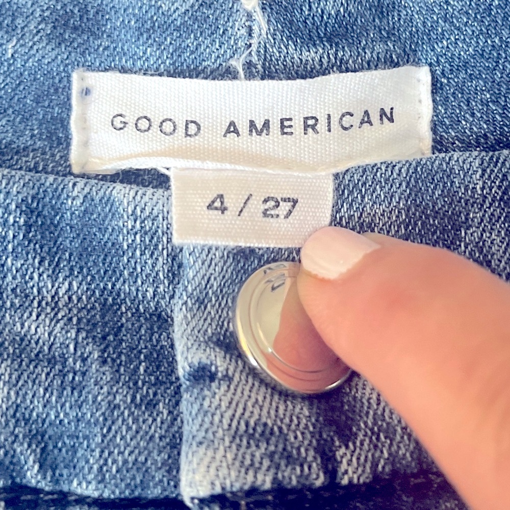 Good American Distressed Jeans - Picture 4 of 5